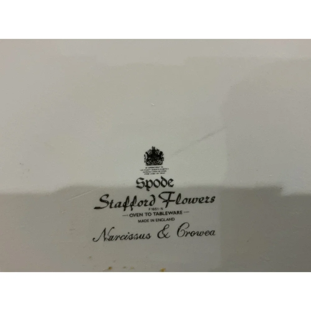 Spode stafford flowers